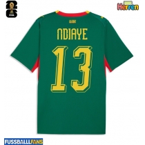 Senegal Iliman Ndiaye #13 Auswärtstrikot WM 2026 Kurzarm